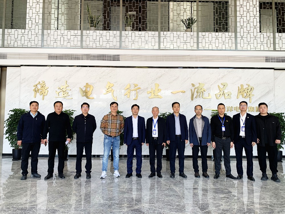 保定市满城区政府考察团走进南洋电气集团 --共绘电力电气产业协同发展新蓝图